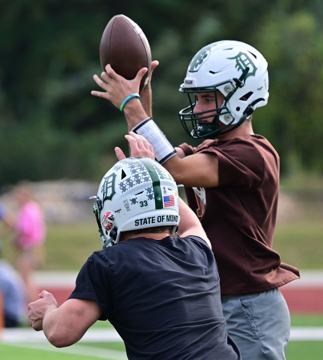 De Soto football practice